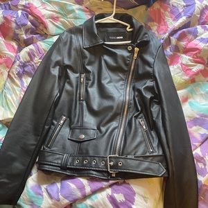 Fashion nova leather jacket
